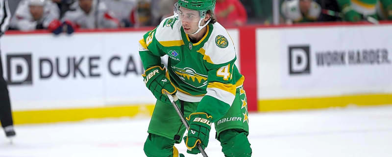 Quinn Hughes already making history in 2nd Wild game