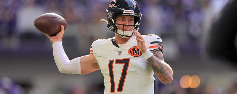 Bears add QB to injury report for Browns game, but it’s not Caleb Williams