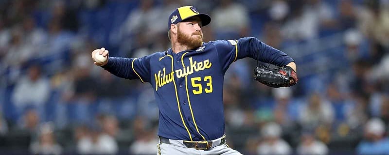 Brewers’ Brandon Woodruff makes first appearance since July amid Game 3 blowout