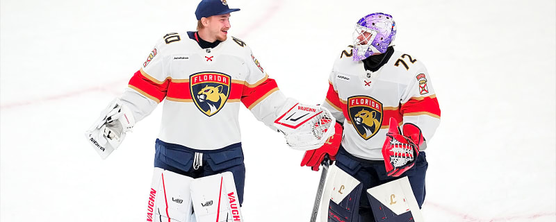 Panthers’ Sergei Bobrovsky moves up goaltending leaderboard after chaotic Canucks win