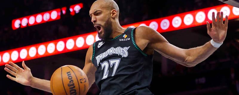 Rudy Gobert’s hilarious exchange with reporter about Timberwolves’ size