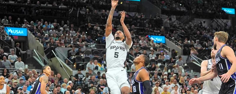 Spurs’ Stephon Castle listed as questionable for Pelicans game