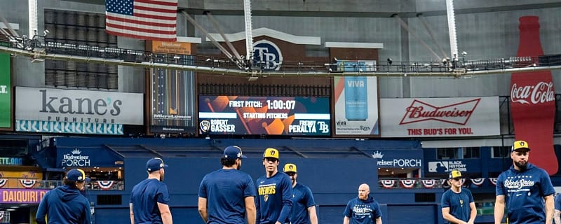 Brewers Pitcher Trashes Tropicana Field Ahead Of Game 3 Against Rays