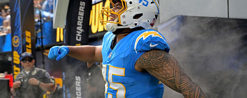 Chargers’ Jim Harbaugh reveals Tuli Tuipulotu’s training camp status amid contract extension talks