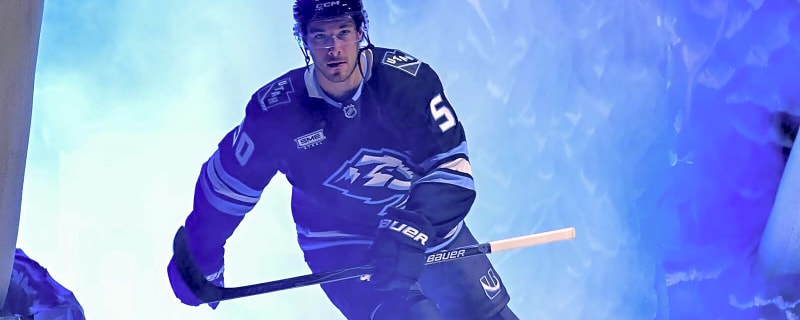 Mammoth’s Sean Durzi erupts on Lightning’s Declan Carlile while in penalty box