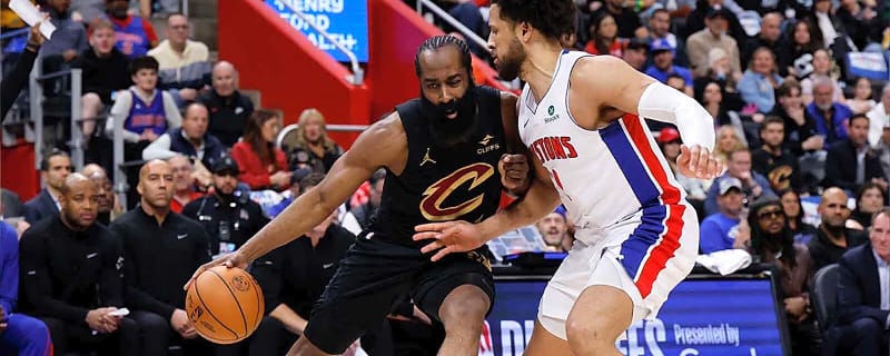 Cavs’ Cade Cunningham gives flowers to ‘all-timer’ James Harden after Game 3