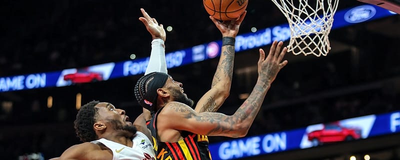 Cavs’ Donovan Mitchell returns after brief exit vs. Hawks