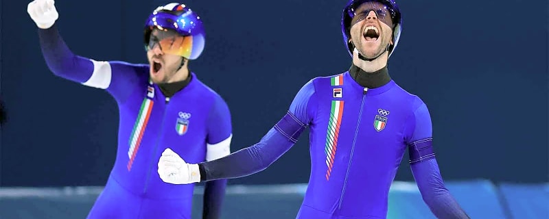 Team USA speed skating trolled with Stephen Curry ‘Night Night’ Olympic celebration by Italy