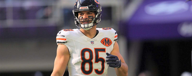 Why Bears’ Cole Kmet mentioned SpongeBob in praise of Caleb Williams’ development