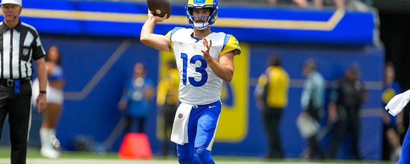 This ‘crazy’ Stetson Bennett throw is positively Matthew Stafford-esque for Rams