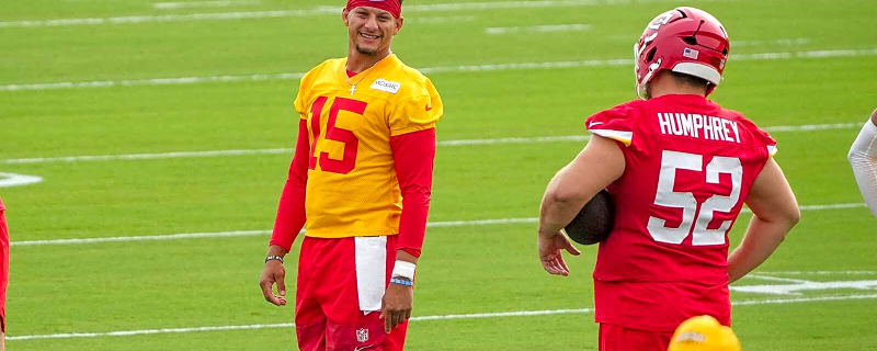 Chiefs’ Patrick Mahomes reaction to wacky training camp blunder goes viral