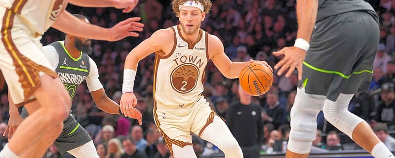 Warriors’ Brandin Podziemski has multiple Shaqtin’ a Fool moments in 1 brutal sequence