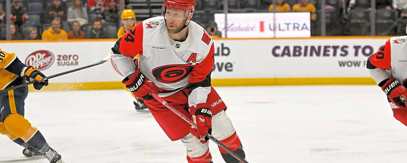Hurricanes getting huge Jaccob Slavin boost ahead of Kraken clash
