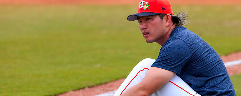 Tatsuya Imai’s hilarious reaction to facing Jose Altuve in live Astros batting practice