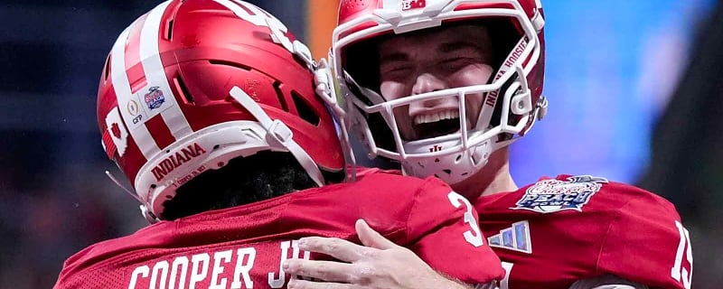 Indiana football’s Fernando Mendoza shows Heisman form with perfect CFP TD pass to Omar Cooper Jr.