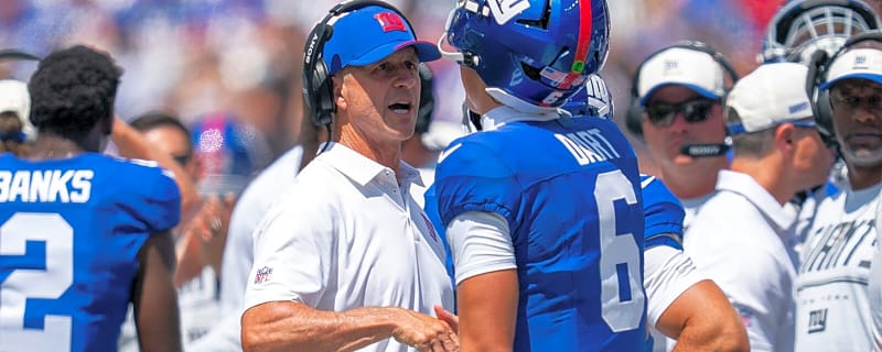 Giants’ Jaxson Dart looks like ‘best player on field’ in dominant joint practice vs. Dolphins