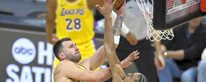 Lakers share Luka Doncic injury update for Wizards game after falling off court vs. Cavaliers