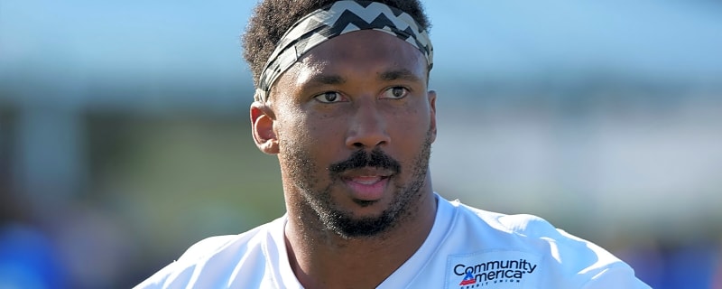 Rams’ Myles Garrett won’t let Kyren Williams forget about beef they had