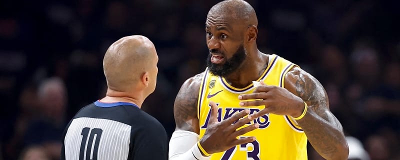 Lakers news: LeBron James, Austin Reaves get into postgame exchange with referees after Game 2 loss vs. Thunder