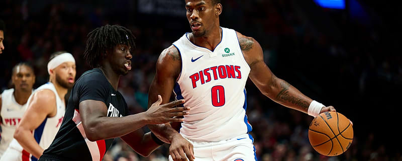 Pistons survive shocking 4th quarter meltdown versus Blazers