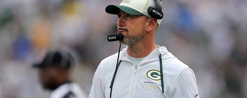 Packers’ Matt LaFleur breaks down wild scenario that almost had Tucker Kraft playing o-line
