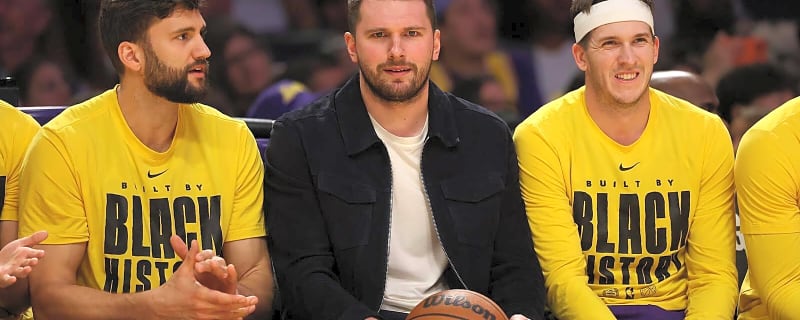 Lakers guard Luka Doncic will not play vs. Mavericks before All-Star break