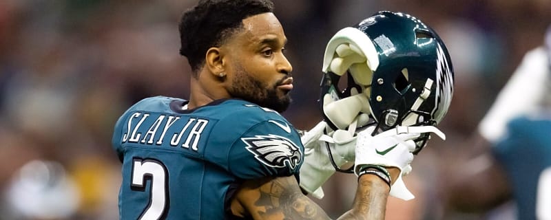 Darius Slay is technically on Bills, but he’s at Eagles playoff game