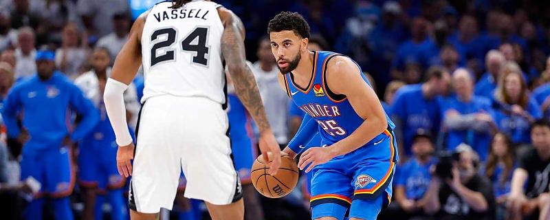 Is Thunder’s Ajay Mitchell playing in Game 4 vs. Spurs after Game 3 injury?
