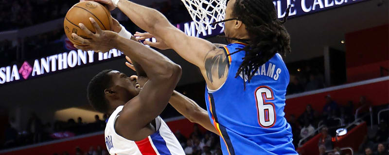How Pistons defense, Thunder teammates led to Jaylin Williams’ career night