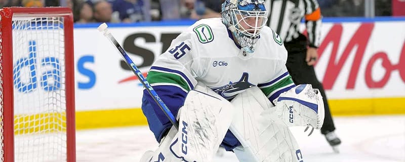 Canucks officially shutting down Thatcher Demko for season