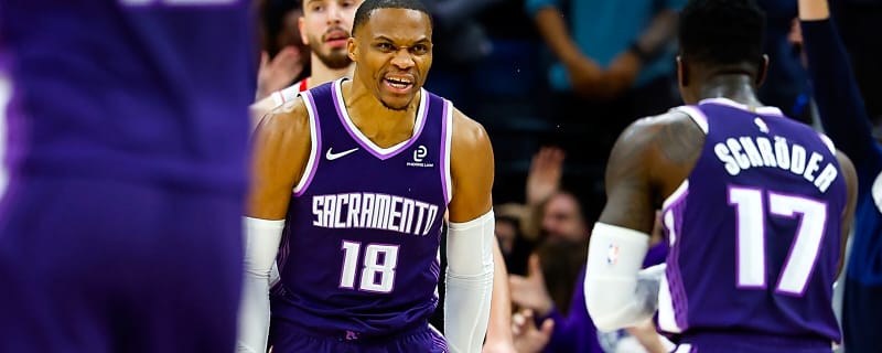 Kings’ Russell Westbrook couldn’t contain himself after playing hero in wild OT win over Rockets
