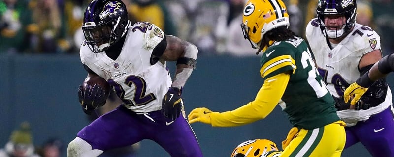 Derrick Henry’s mic-drop moment after historic game shows Ravens messed up vs. Patriots