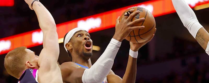 Shai Gilgeous-Alexander shows insane hops with back-to-back blocks on Jaden McDaniels, Rudy Gobert