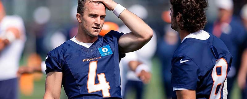 Broncos HC Sean Payton teases QB2 competition with Bo Nix’s rehab ahead of schedule