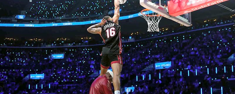 Keshad Johnson wins 2026 NBA Slam Dunk contest thanks to insane slam over E-40
