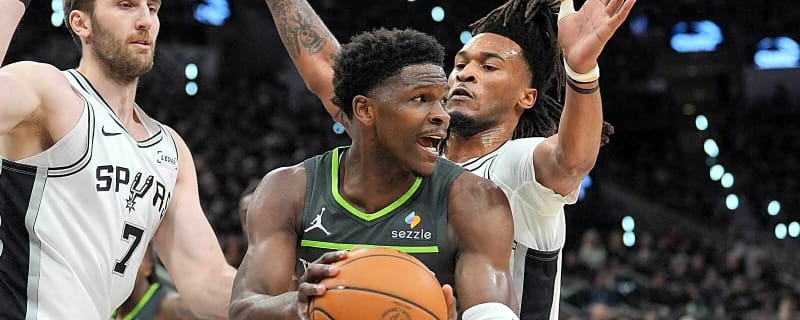 Timberwolves’ Anthony Edwards sounds off on Spurs’ ‘crazy’ tactic in Game 2