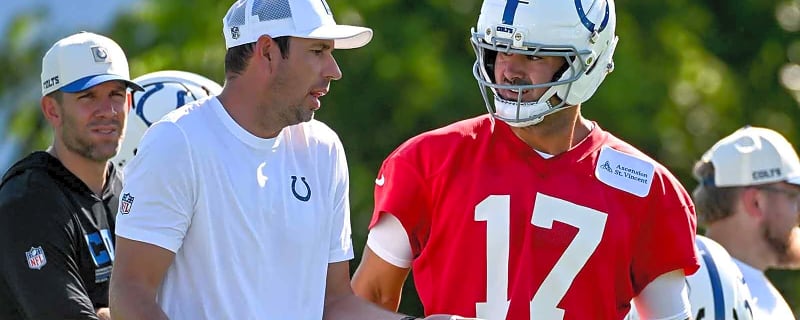 Colts HC Shane Steichen’s ‘on fire’ Daniel Jones take suggests he’s feeling 100%