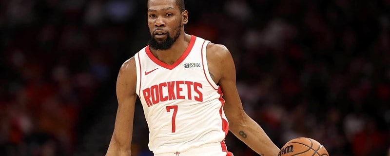 Is Rockets’ Kevin Durant playing in regular-season finale vs. Grizzlies?