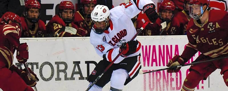 Flames sign sought-after NCAA free agent, Alberta native from St Cloud State