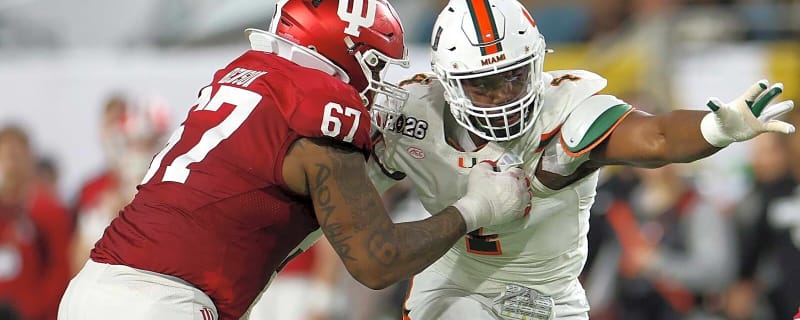 Rueben Bain Jr. boosts draft stock with insane early Miami production vs. Indiana