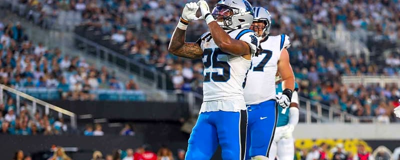 Watch Panthers’ Jonathon Brooks finally score 1st NFL touchdown