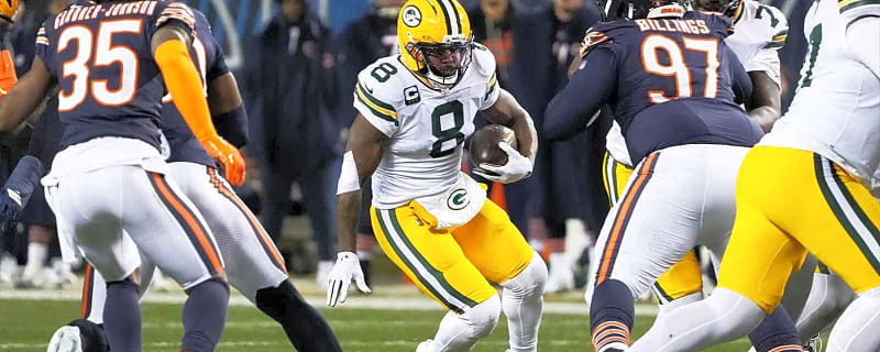 Josh Jacobs coughs up fumble after insane Nahshon Wright strip