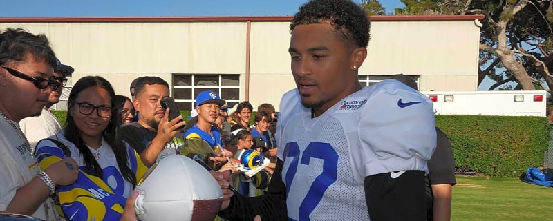 Watch Rams’ Trent McDuffie leave youth campers with 3 major life lessons
