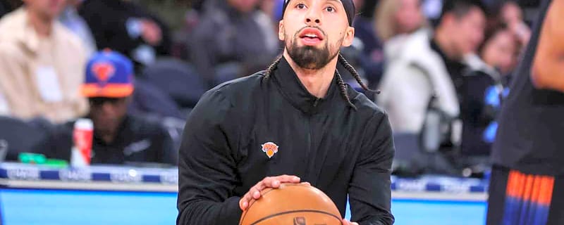 Watch Knicks guard Jose Alvarado’s heartwarming moments with Pelicans before game