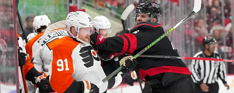 Hurricanes’ bonkers streak ends in Game 2 vs. Flyers