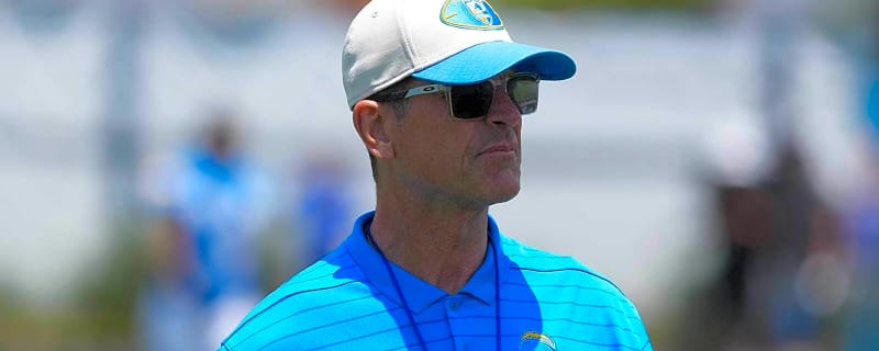 Chargers’ Jim Harbaugh drops cloudy update on Tyler Biadasz injury