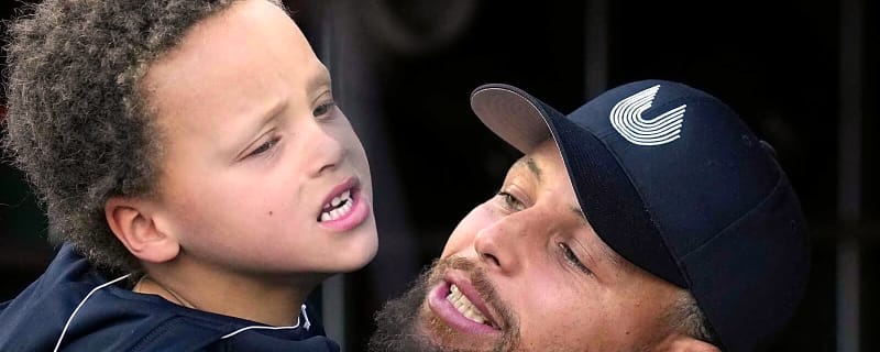 Warriors’ Steph Curry details adorable Klay Thompson moment with his son, Canon