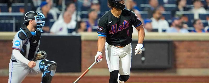Mets’ MJ Melendez has perfect reaction to walk-off home run vs. Marlins