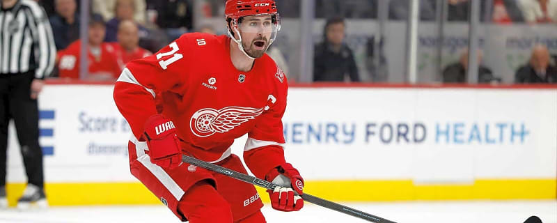 Red Wings’ Dylan Larkin vents frustration after Senators loss amid playoff race
