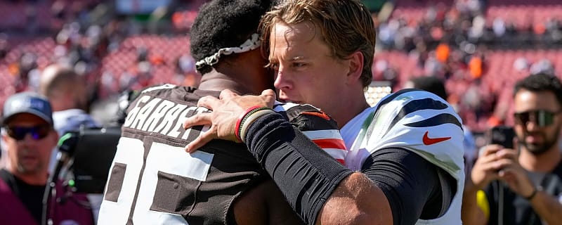 Browns’ Myles Garrett reveals surprisingly cordial relationship with Joe Burrow
